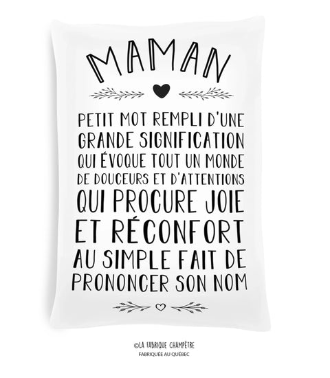 Coussin - “Maman“