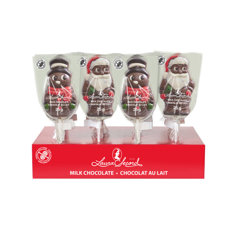 Suçons de Noël Chocolat au lait - Laura Secord