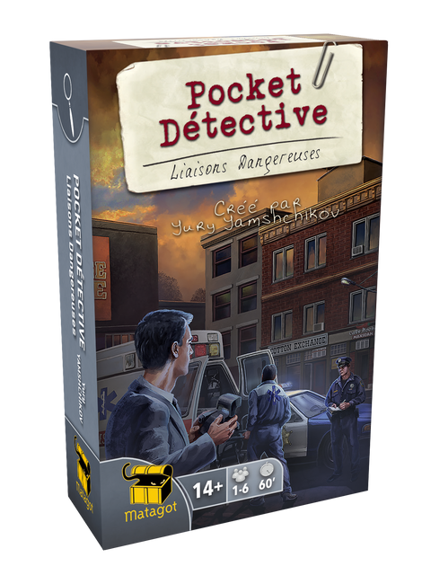Pocket Detective / Liaisons dangereuses (fr) - Jeux de société - Boo'tik d'Halloween