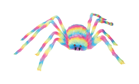 Large araignée multicolore ultraviolet - Décoration