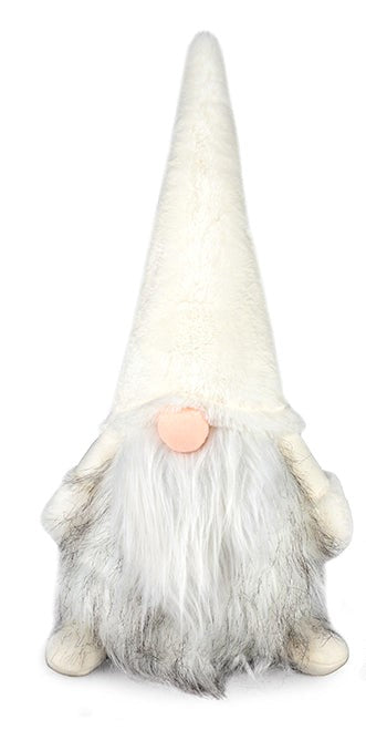 Nain père Noël avec fourrure (45 cm)
