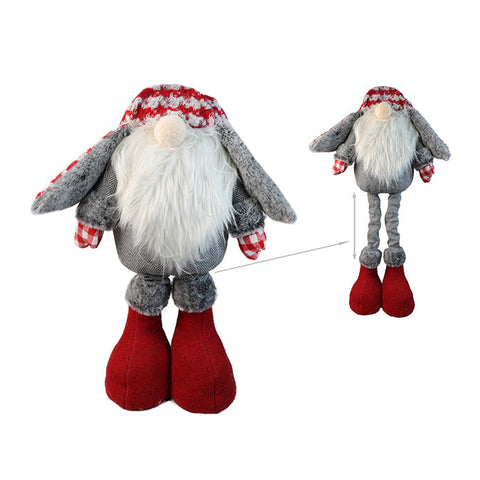 Père Noël gnome extensible (45-70cm)