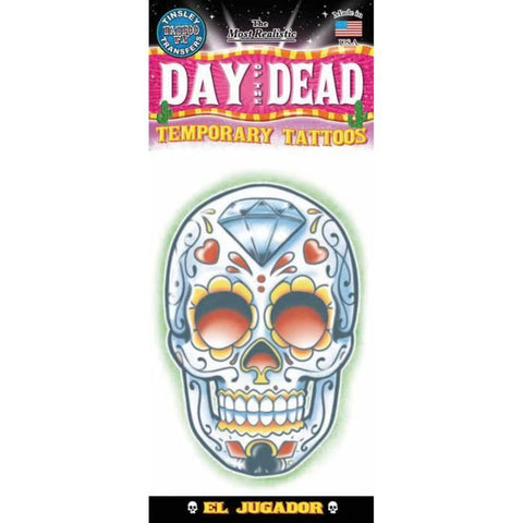 Tattoo Day of the Dead - El Jugador