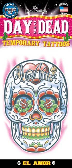Tattoo Day of the Dead - El Amor