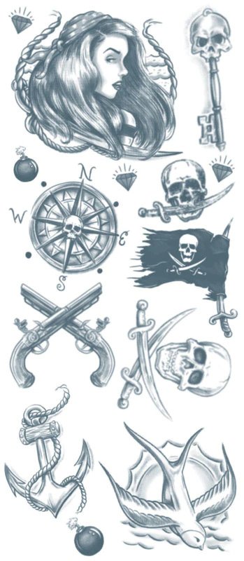 Tattoo pour pirate
