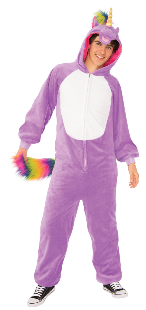 Costume de licorne mauve - Jumpsuit - Adulte