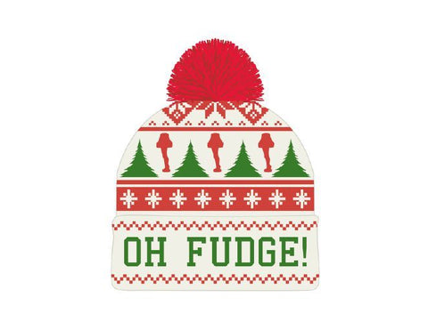 Christmas Story - Oh fudge lamp christmas artwork