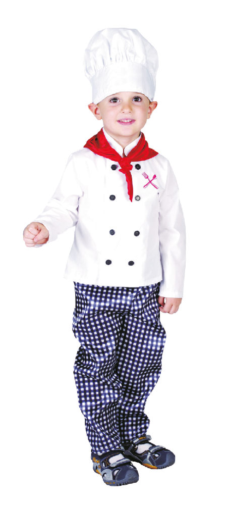 Costume de petit chef cuisinier - Bambin - Costume - Boo'tik d'Halloween